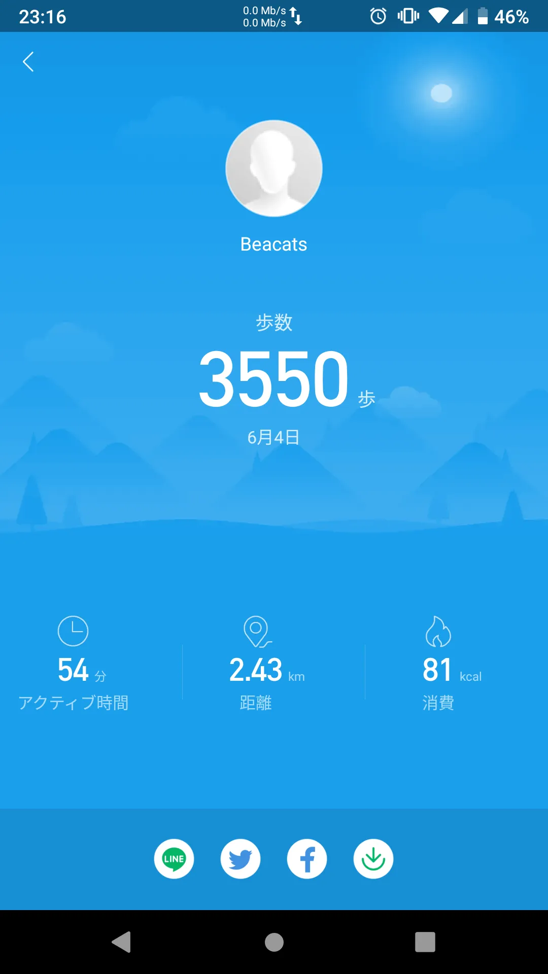 歩数