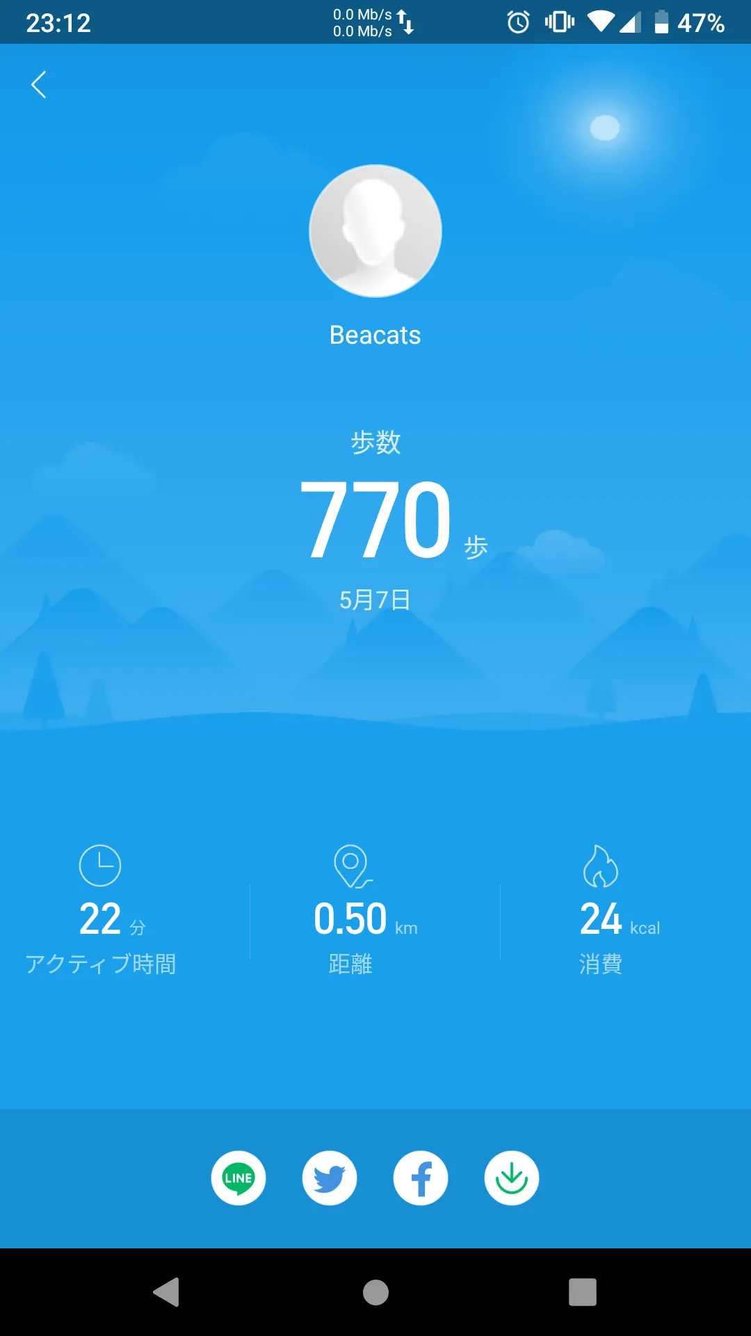 歩数