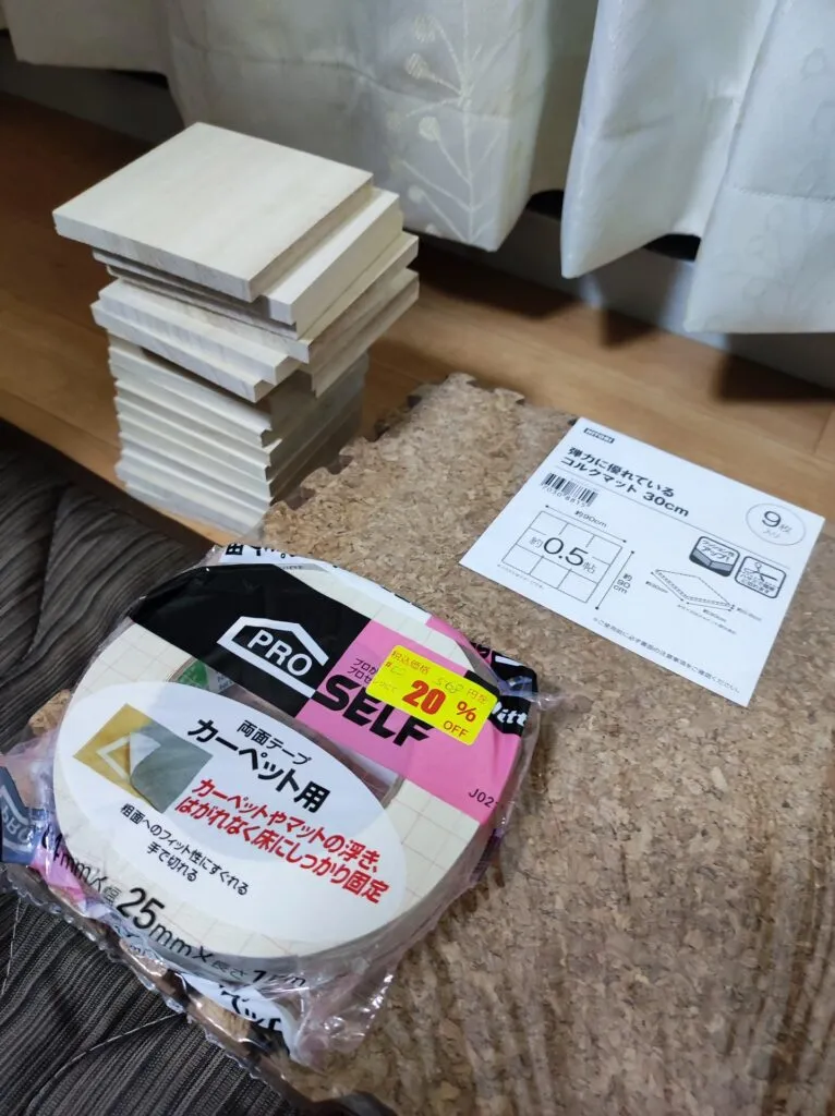 和室にベッド！畳のへこみ防止をDIYで対策