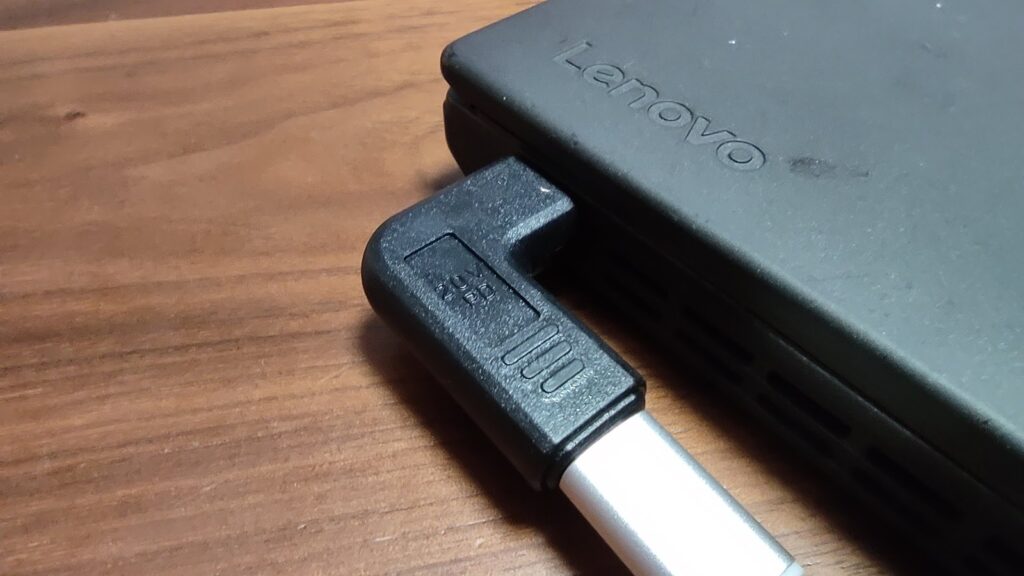 古いLenovoのアダプターをUSB PD（USB Type-C）化